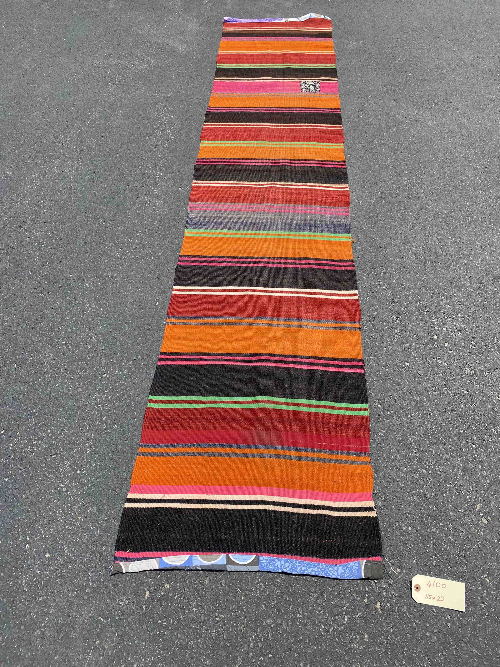 Vintage Handmade KilimRrunner (1 of 6)