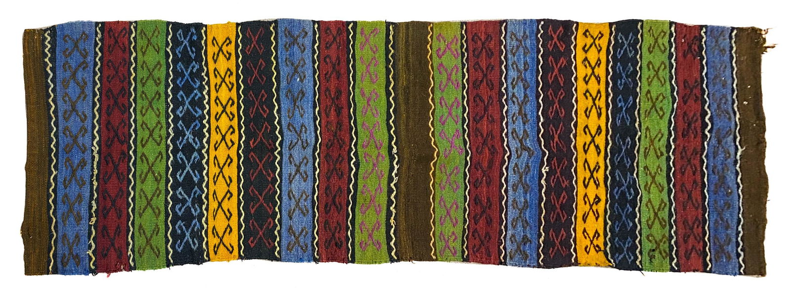 Vintage Handmade Runner Area Rug (1 of 6)