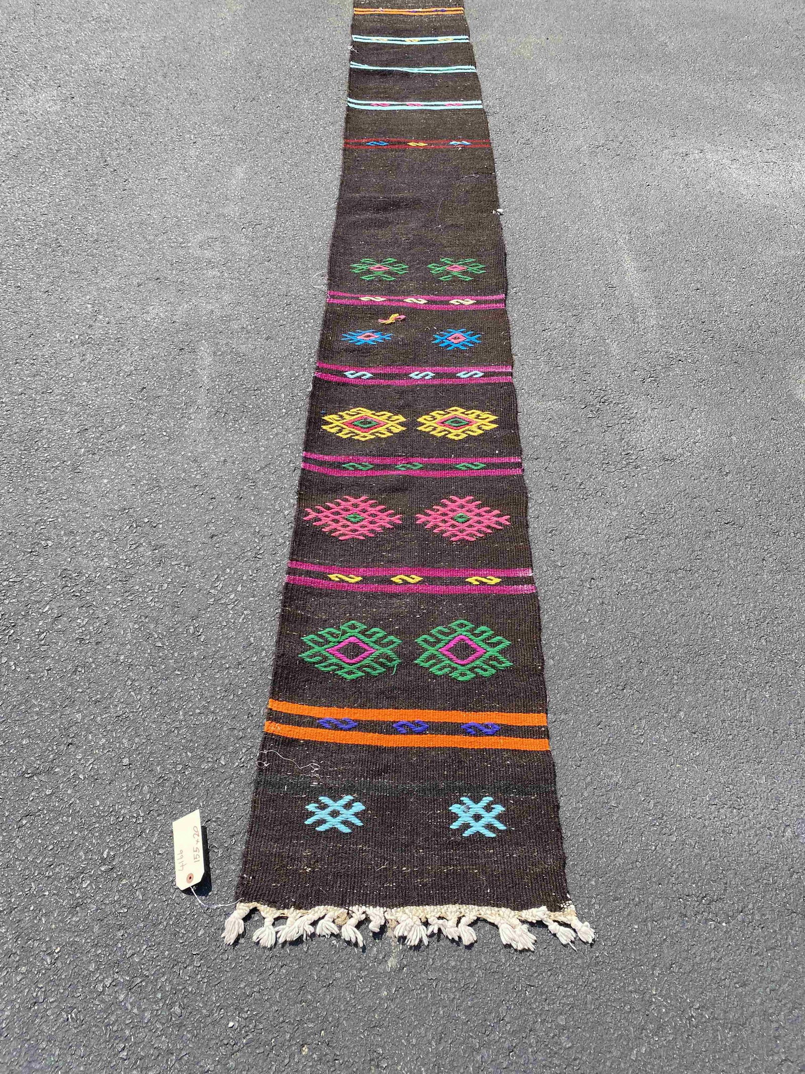 Vintage Handmade Runner Area Rug (1 of 6)