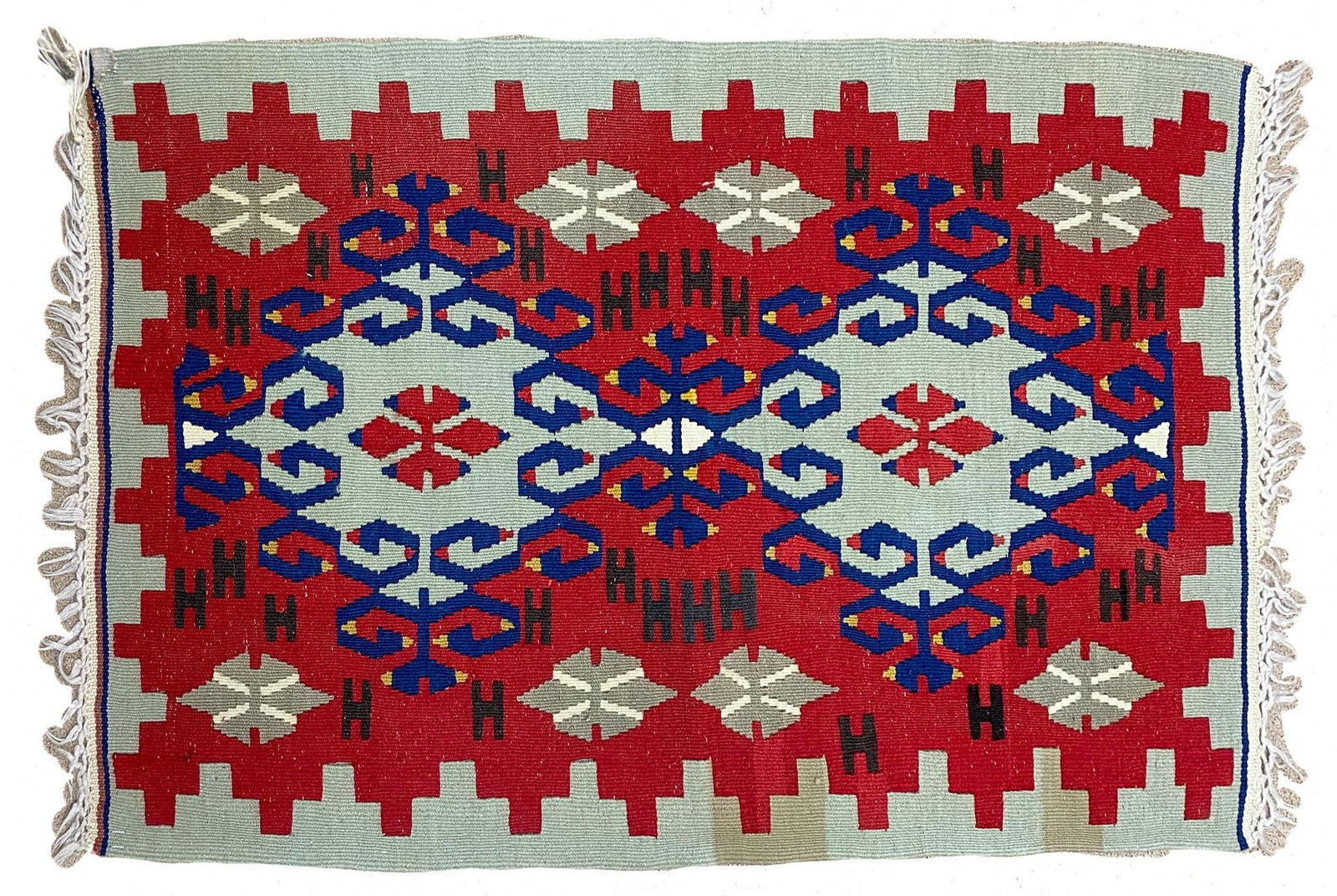 Vintage Handmade Turkish Kilim Prayer Rug (1 of 5)