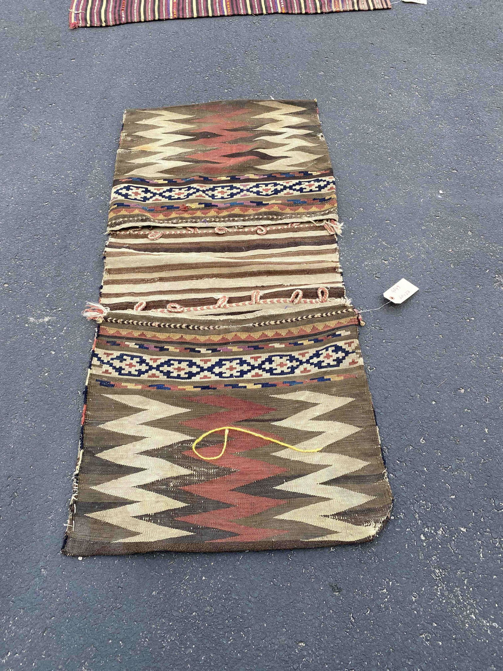 Vintage Handmade Camel Bag (1 of 7)