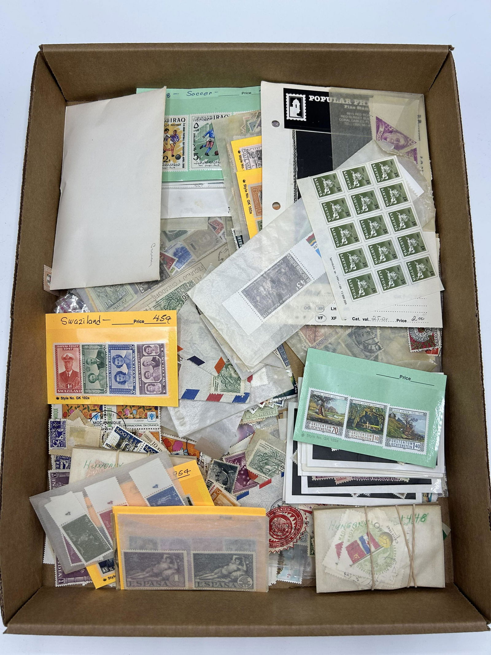 WORLDWIDE STAMPS, LOOSE AND PACKETS (1 of 3)
