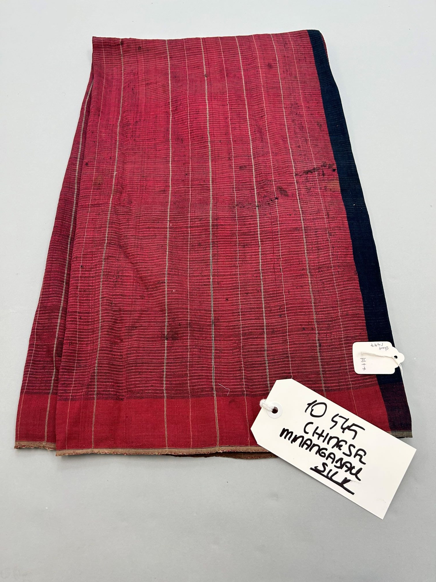 Indonesia, Minangabau, Cotton and Silk Blend Textile: Indonesia, Minangabau, cotton and silk blend textile, 52"l X 43"w Provenance: From the estate of Dr. Philip Gould , New York