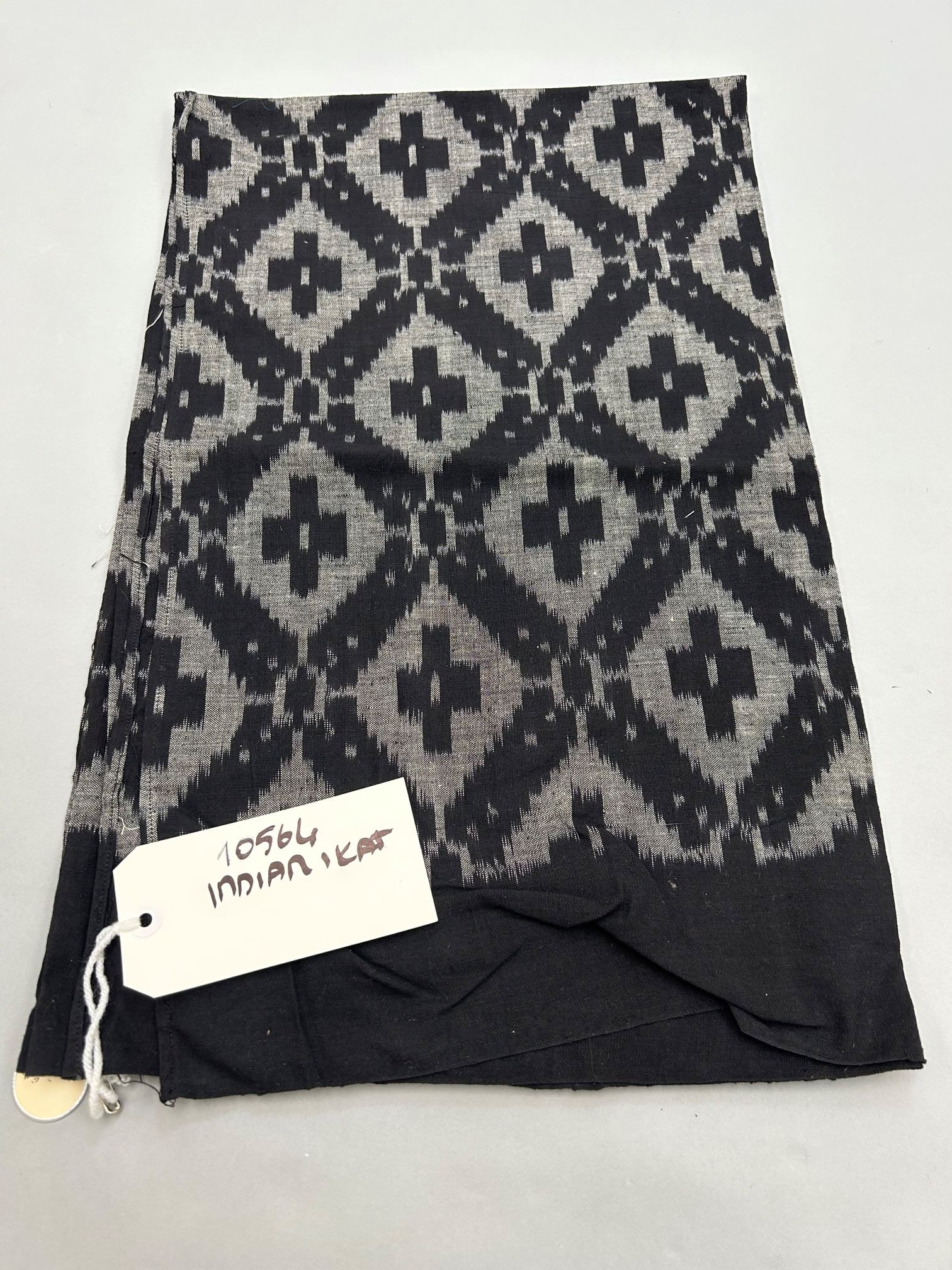 India, Andhra Pradesh, 70s-80s Ikat Cotton Textile: India, Andhra Pradesh, 70s-80s ikat cotton textile, 56"l x 44"w Provenance: From the estate of Dr. Philip Gould , New York