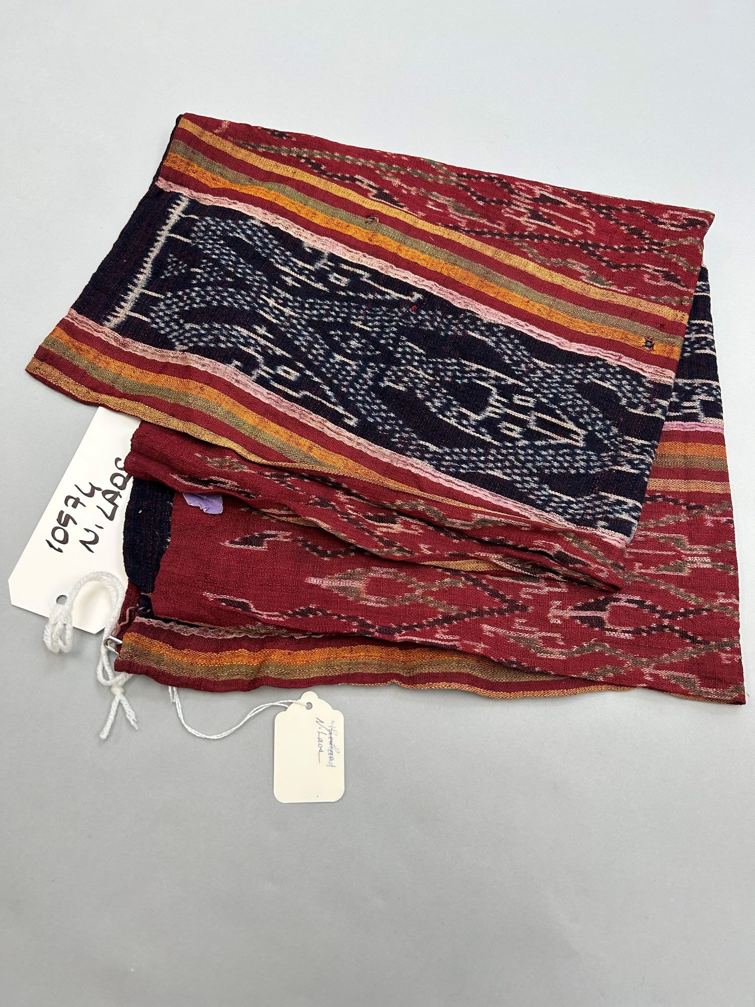 Laos, Handwoven Silk Sarong (1 of 8)