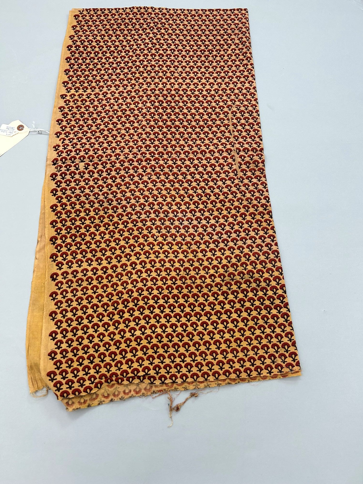 India, Udaipur, Wedding Cotton Skirt: India, Udaipur, wedding cotton skirt, 74"l x 37"w Provenance: From the estate of Dr. Philip Gould , New York