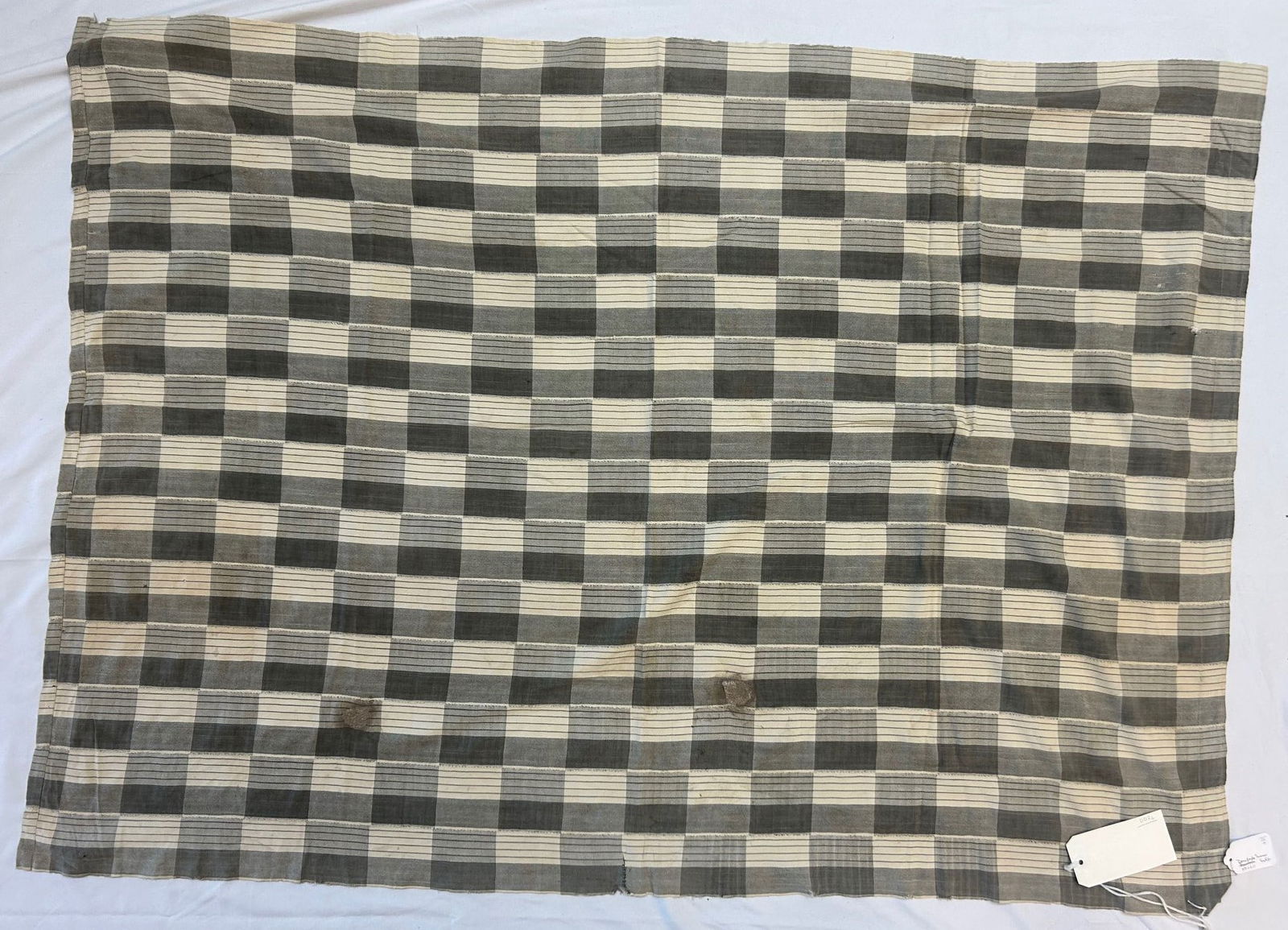 Yoruba Peoples Strip-Woven Cotton Wrap (1 of 9)