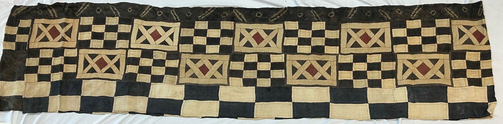 Kuba Peoples Woven Raffia Textile (1 of 10)