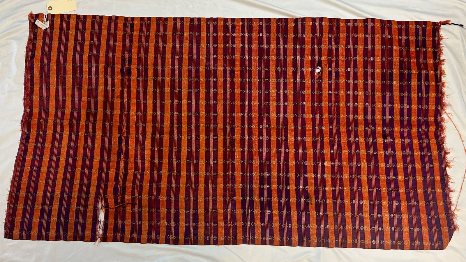 Morocco, Fez, Wedding Shawl: Wedding shawl, Fez, Morocco, North Africa, likely mid-20th century. Approximate size, 31" x 58" PROVENANCE: From the estate of Dr. Philip Gould, New York