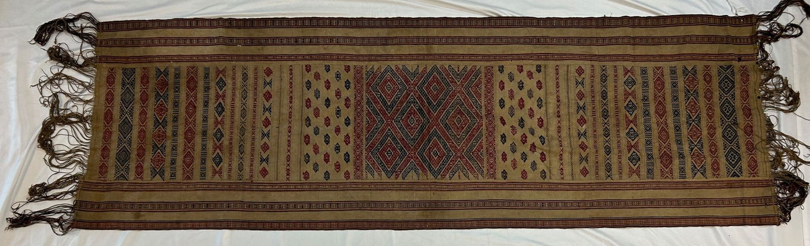 Woven Cotton Wrap, Believed to be North African (1 of 11)