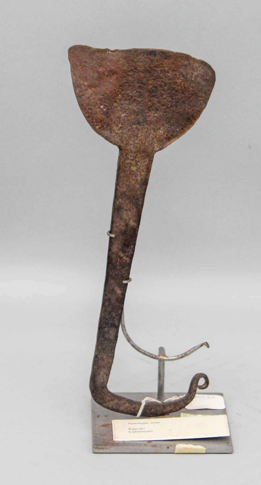 Cameroon Bogolafinith Century or early 20th century Hoe-type iron currency (1 of 7)