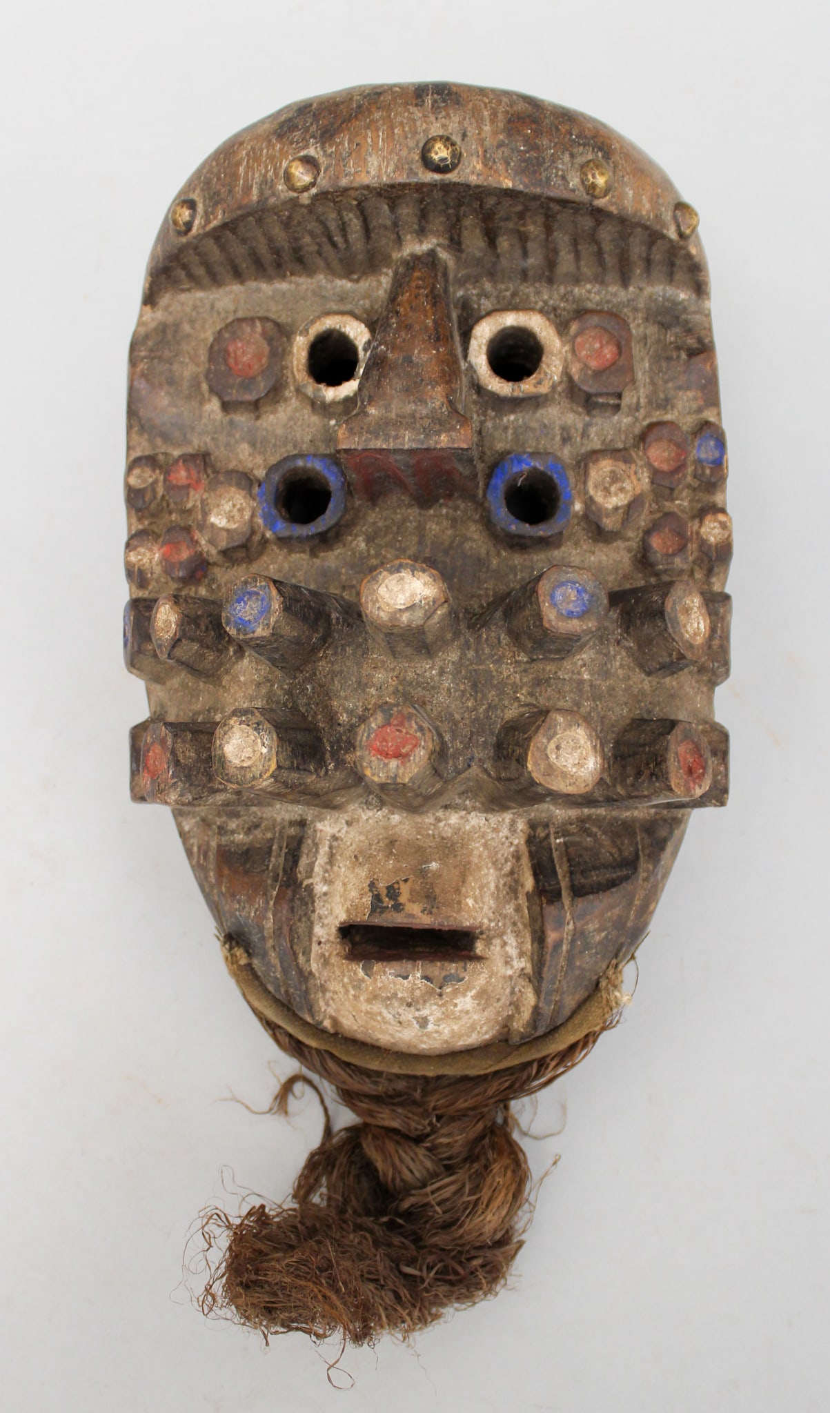 Dan People Style, Carved Wood Mask, Liberia, West Africa (1 of 7)