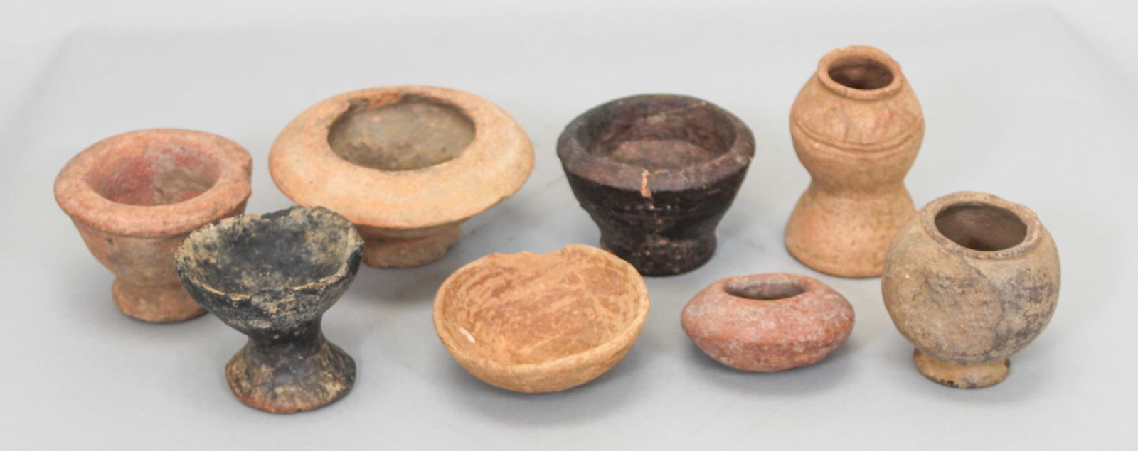 Group of (8) Terracotta Vessels, West Africa (1 of 10)