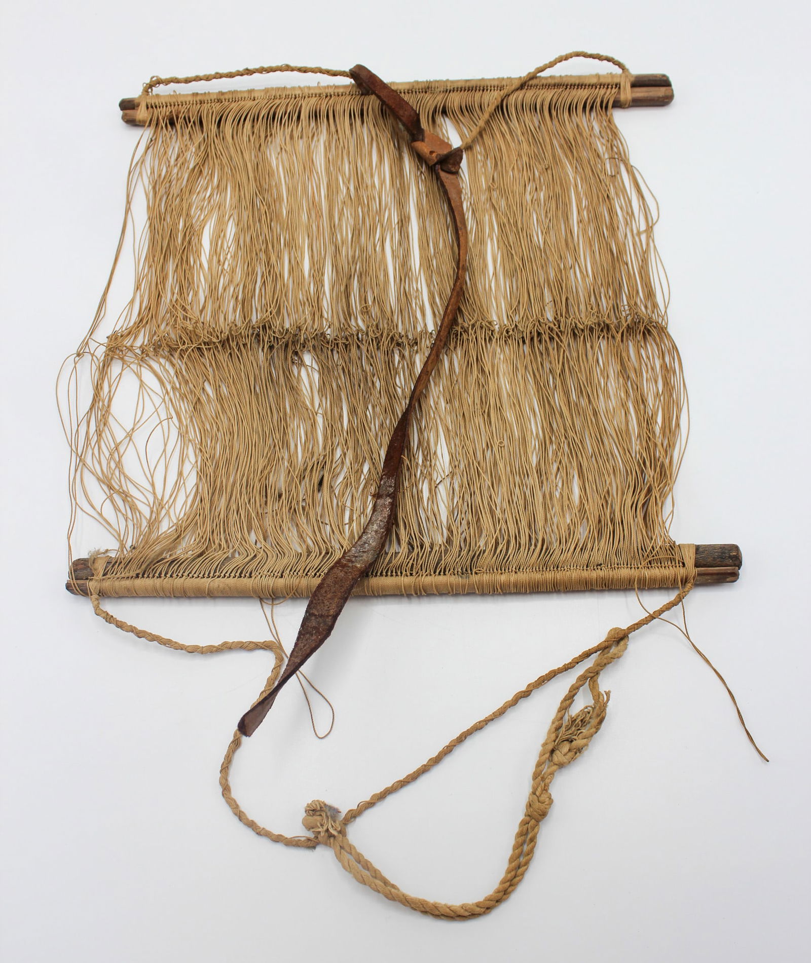 Heddle Rod for Narrow Strip Weaving, Kuba peoples, Democratic Republic of the Congo, West Africa (1 of 4)
