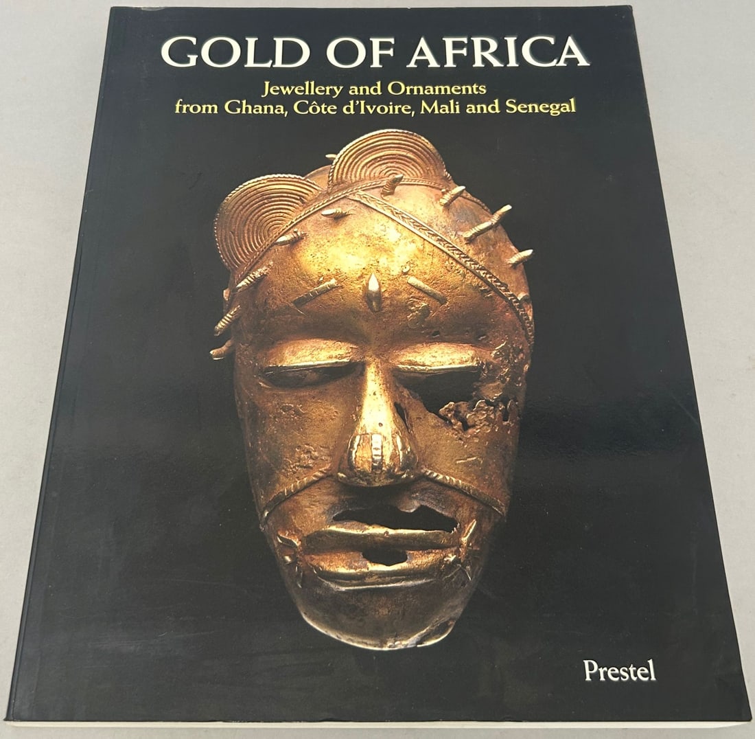 Gold of Africa by Timothy F Garrard: Gold of Africa by Timothy F Garrard. Approximate dimensions 12"H x 9.25"W, 247 pages. PROVENANCE: From the estate of Dr. Philip Gould, New York