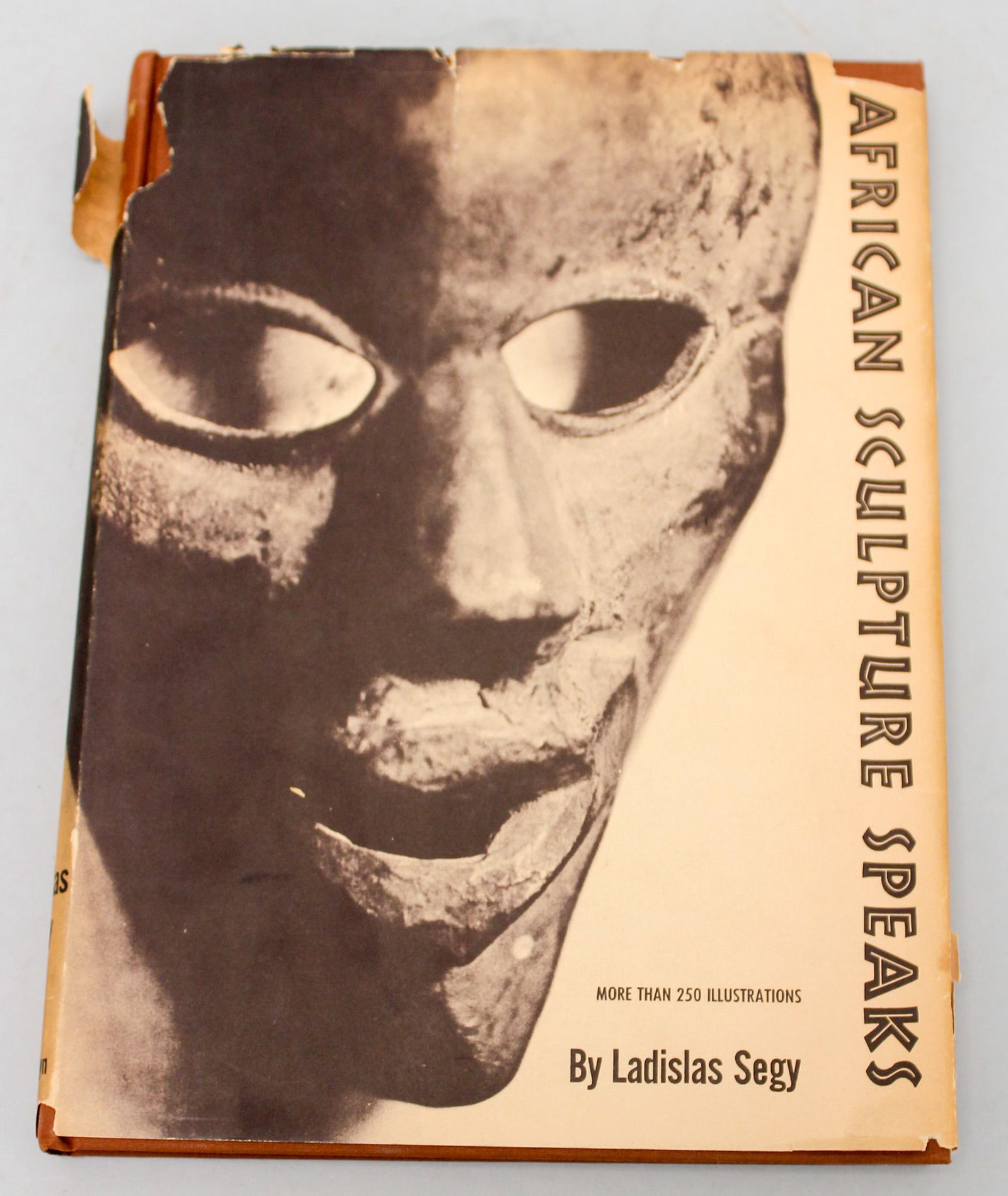 African Sculpture Speaks by Ladislas Sega: African Sculpture Speaks by Ladislas Sega, hardback. Approximate dimensions 11.25"H x 8.25"W, 254 pages. PROVENANCE: From the estate of Dr. Philip Gould, New York