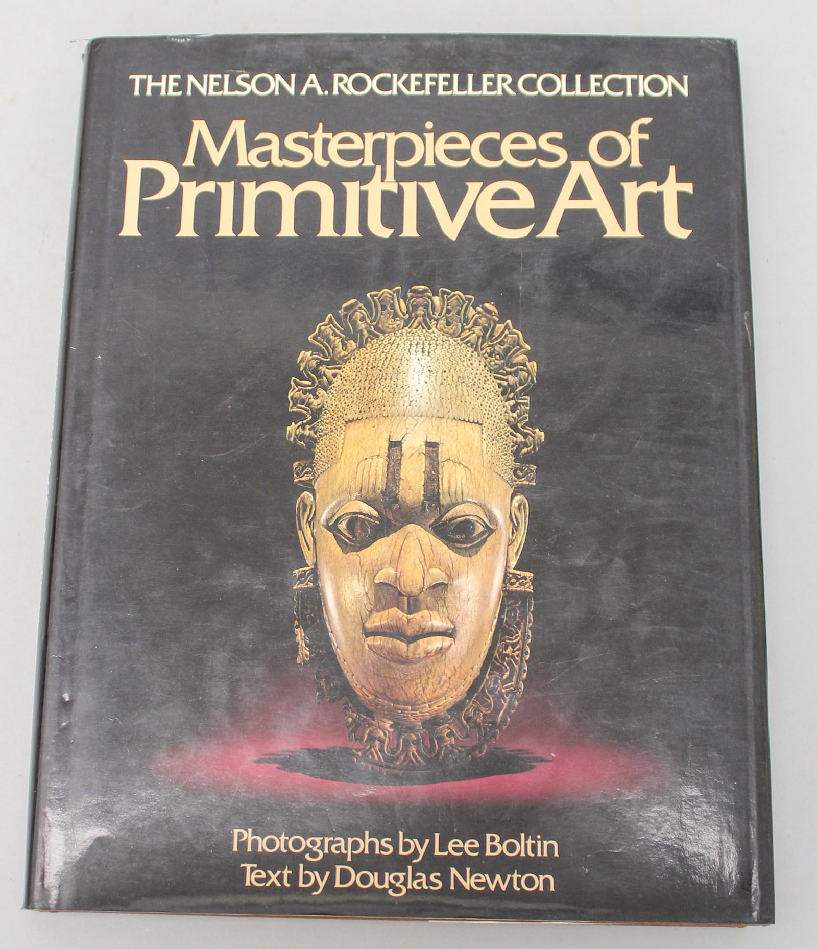 The Nelson A. Rockefeller Collection: Masterpieces of Primitive Art, Photographs by Lee Boltin, Text: The Nelson A. Rockefeller Collection: Masterpieces of Primitive Art, photographs by Lee Boltin, text by Douglas Newton, hardback. Approximate dimensions 11.75"H x 9.25"W, 264 pages. PROVENANCE: From t