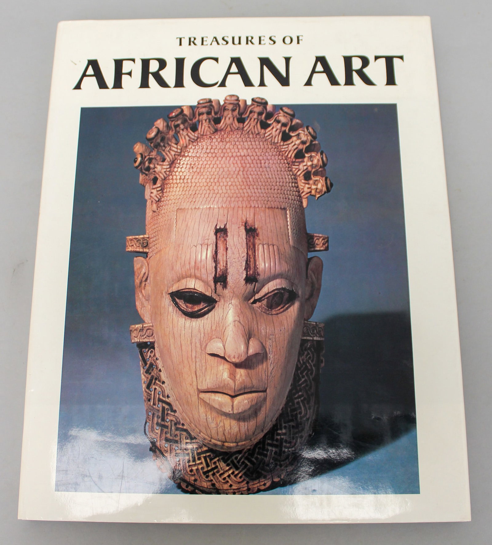 Treasures of African Art by Malcolm McLeod: Treasures of African Art by Malcolm McLeod, hardback. Approximate dimensions 15.25"H x 12.25"W, 136 pages. PROVENANCE: From the estate of Dr. Philip Gould, New York