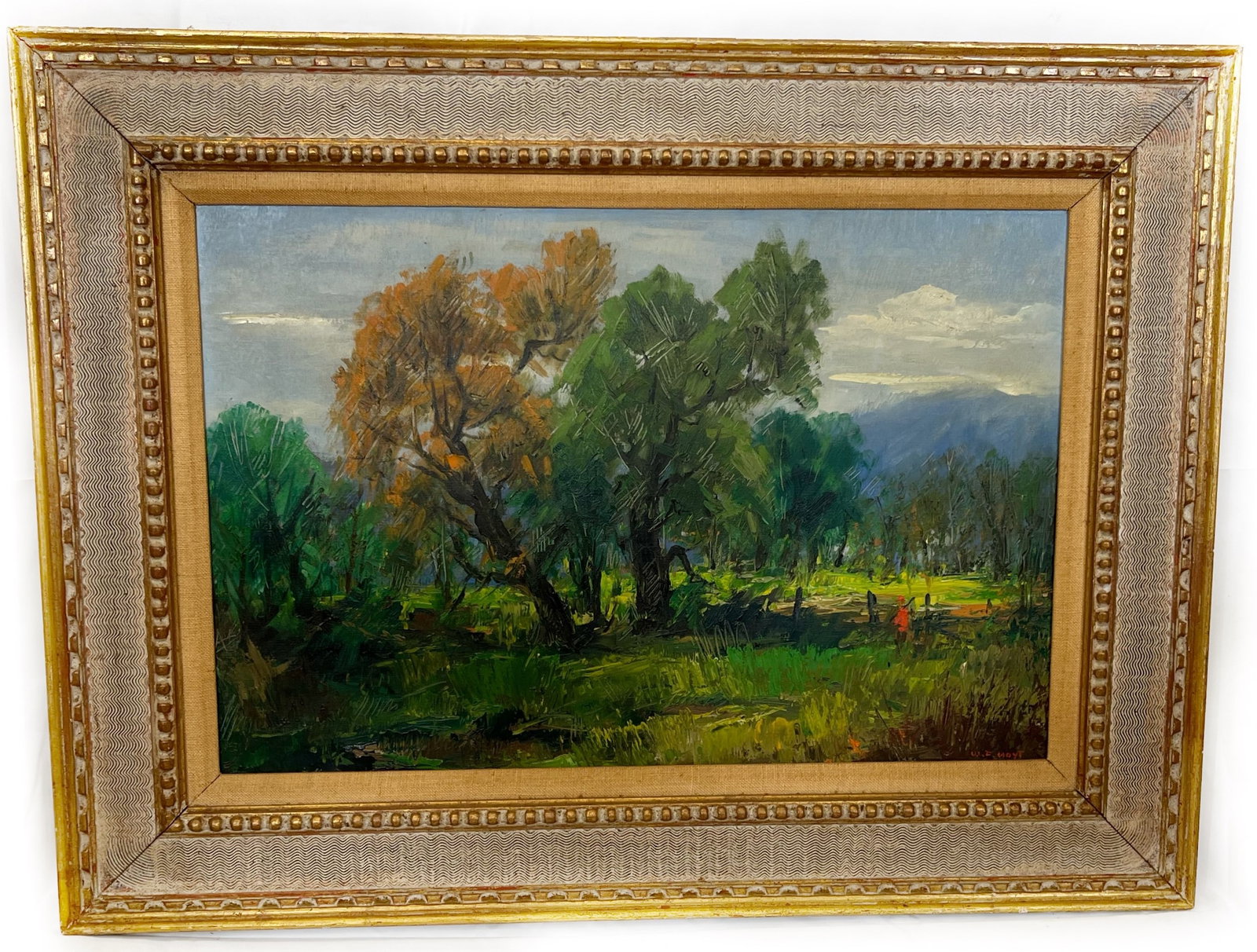 Whitney Ford Hoyt (American, 1910-1980), Oil on Canvas Landscape (1 of 4)