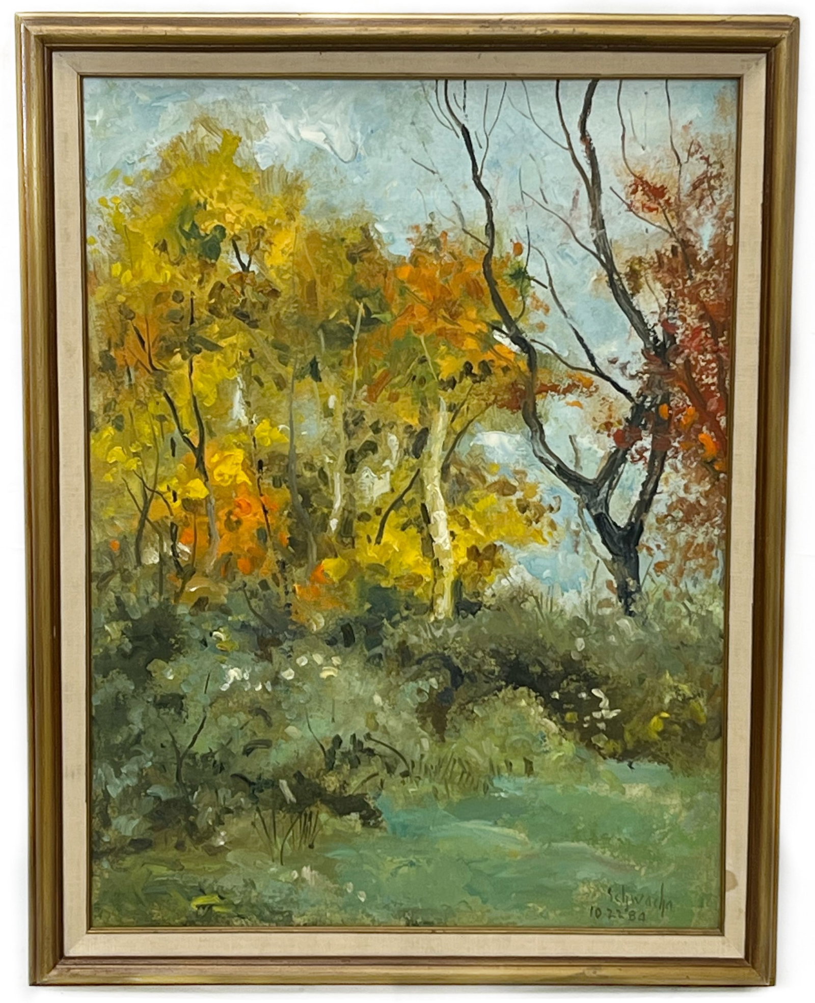 George Schwacha, American (1908-1986) Landscape (1 of 4)