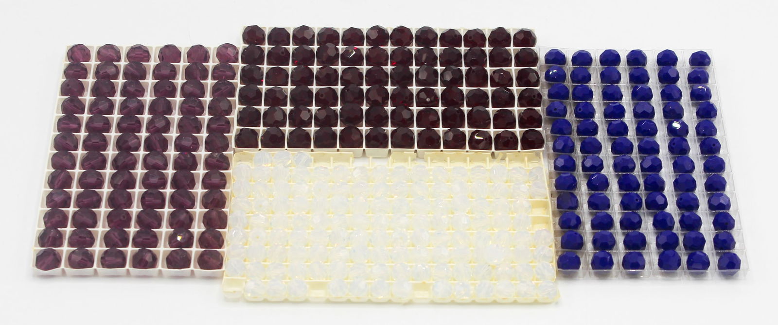 Group of Approx. (489) Assorted Color Swarovski Crystal Beads ART. 500 (1 of 3)