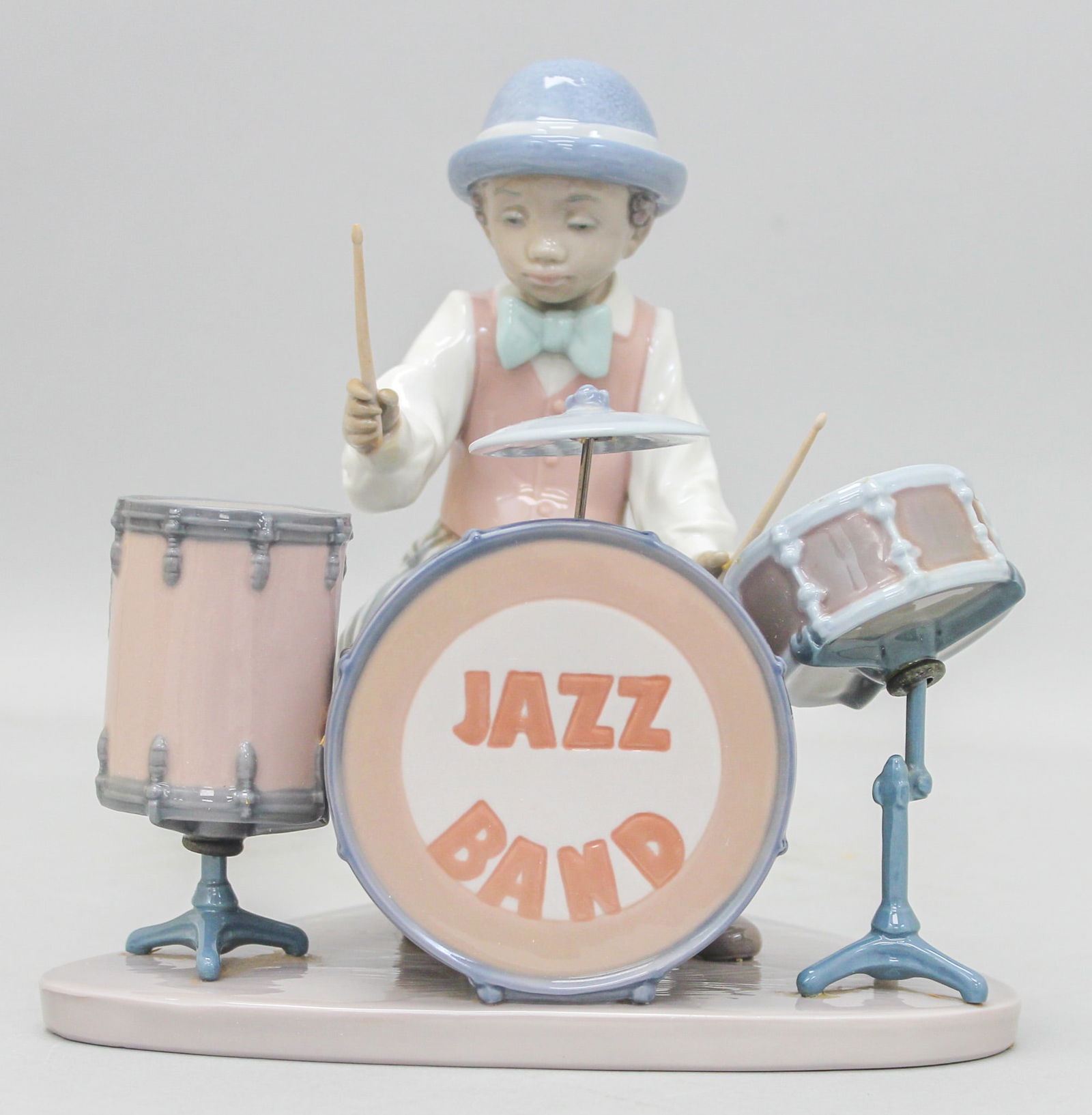 Lladro "Jazz Drums" 5929 Black Legacy Figurine (1 of 7)