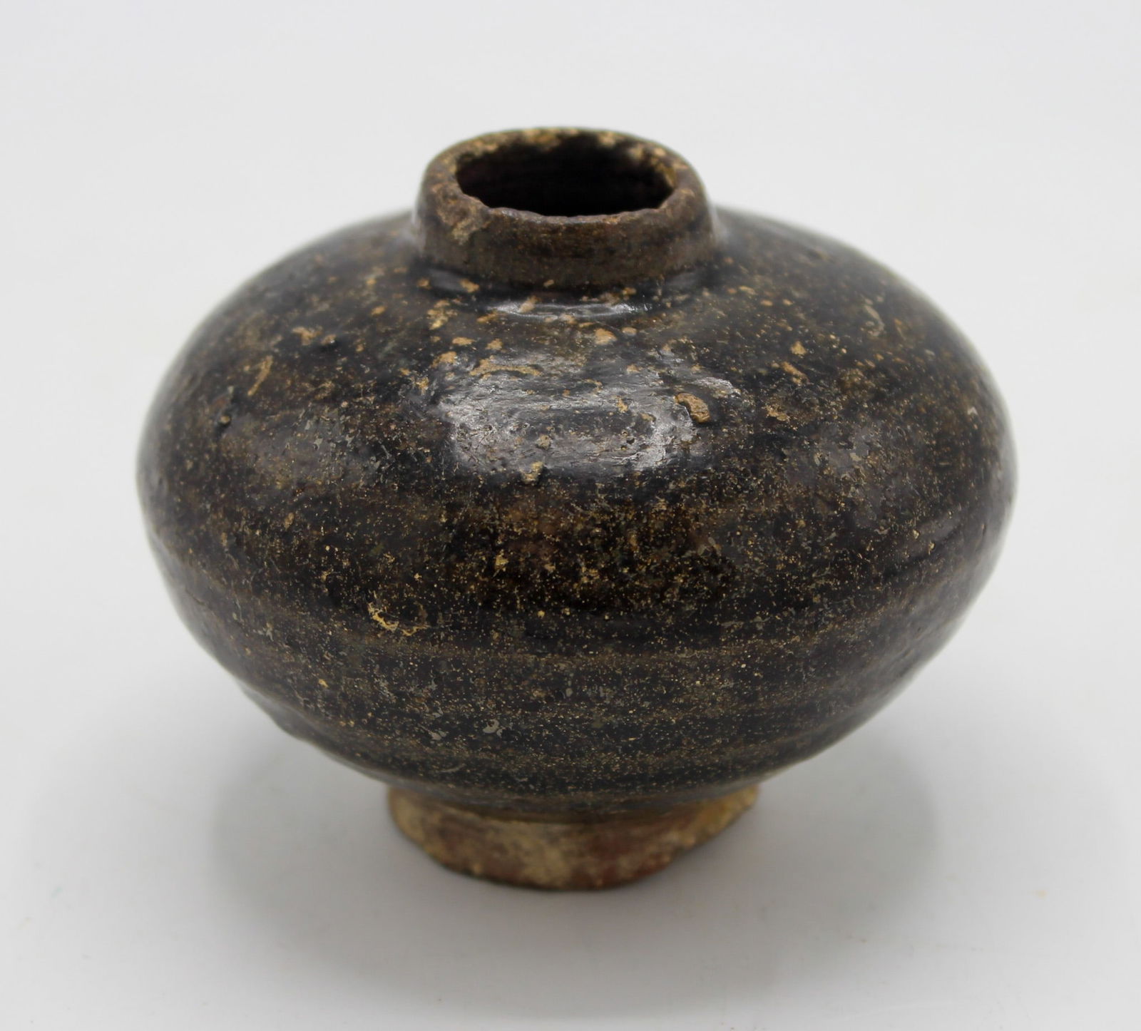 Antique Chinese Possibly Song Dynasty Small Glazed Ceramic Vessel (1 of 7)
