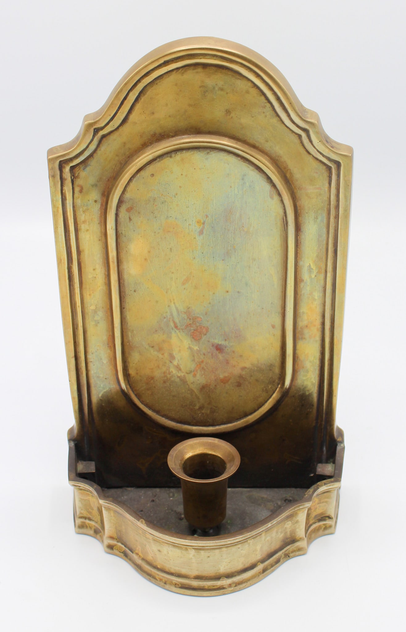 Vintage Solid Brass Sconce/Candlleholder (1 of 7)