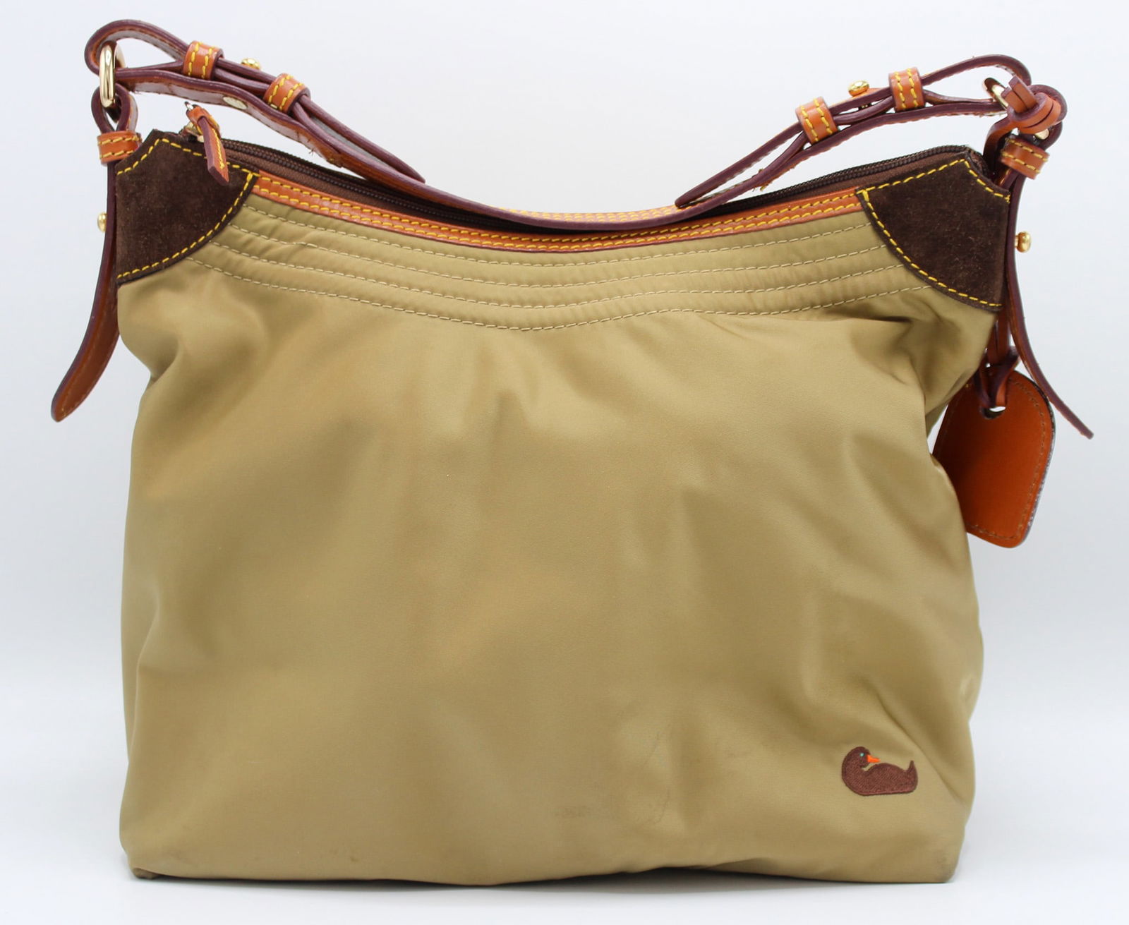 Dooney & Bourke 1975 Purse with Zipper, Serial No J4861692 (1 of 10)