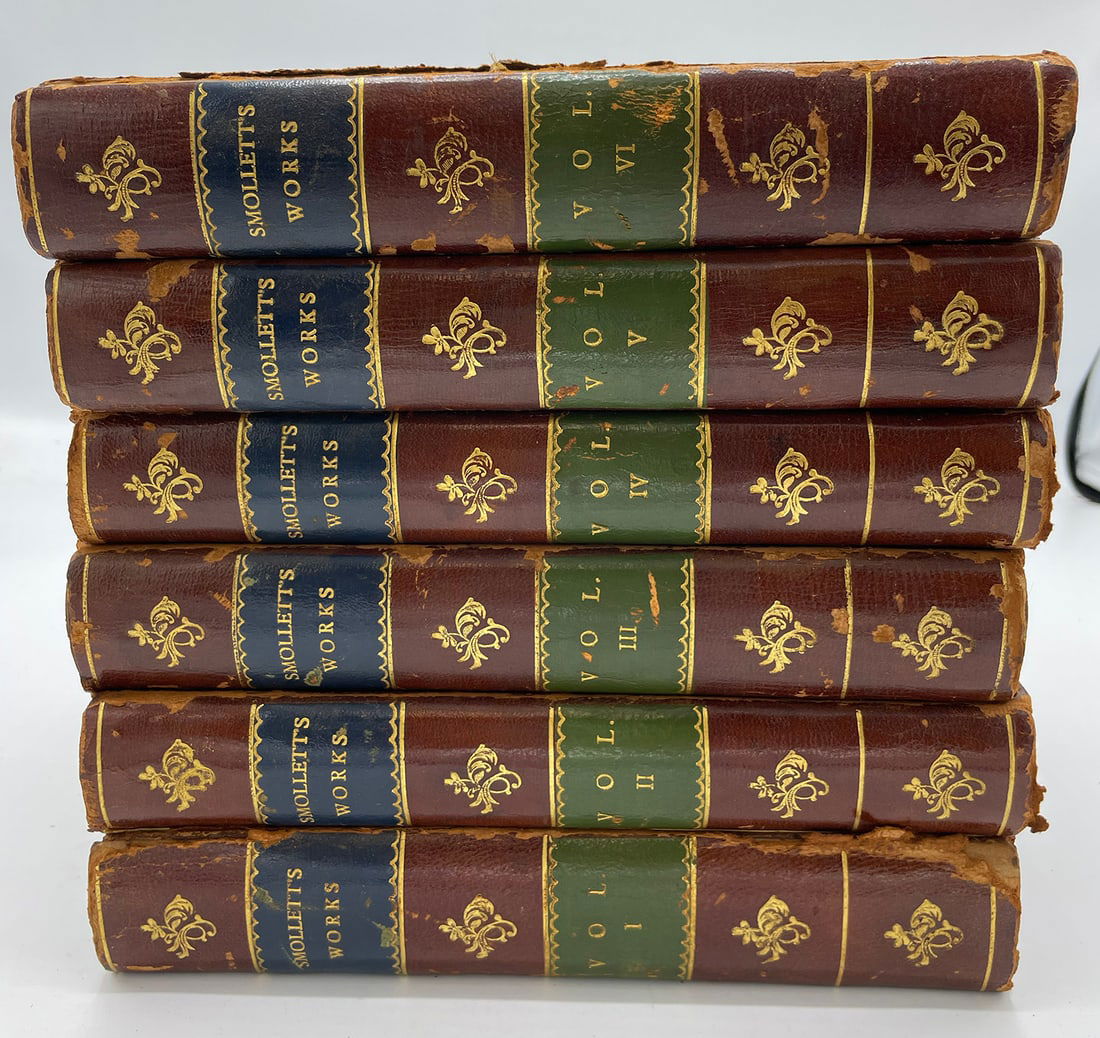 The Miscellaneous Works of Tobias Smollett, M.D. with Memoirs of His Life and Writings by Robert: Edinburg: Printer By and For Mundell & Smom; and Sold in London by Otridge & Son, Vernor & Hood. J. Cuthell. J. Walker & Lackington, Allen & Co. 1800.