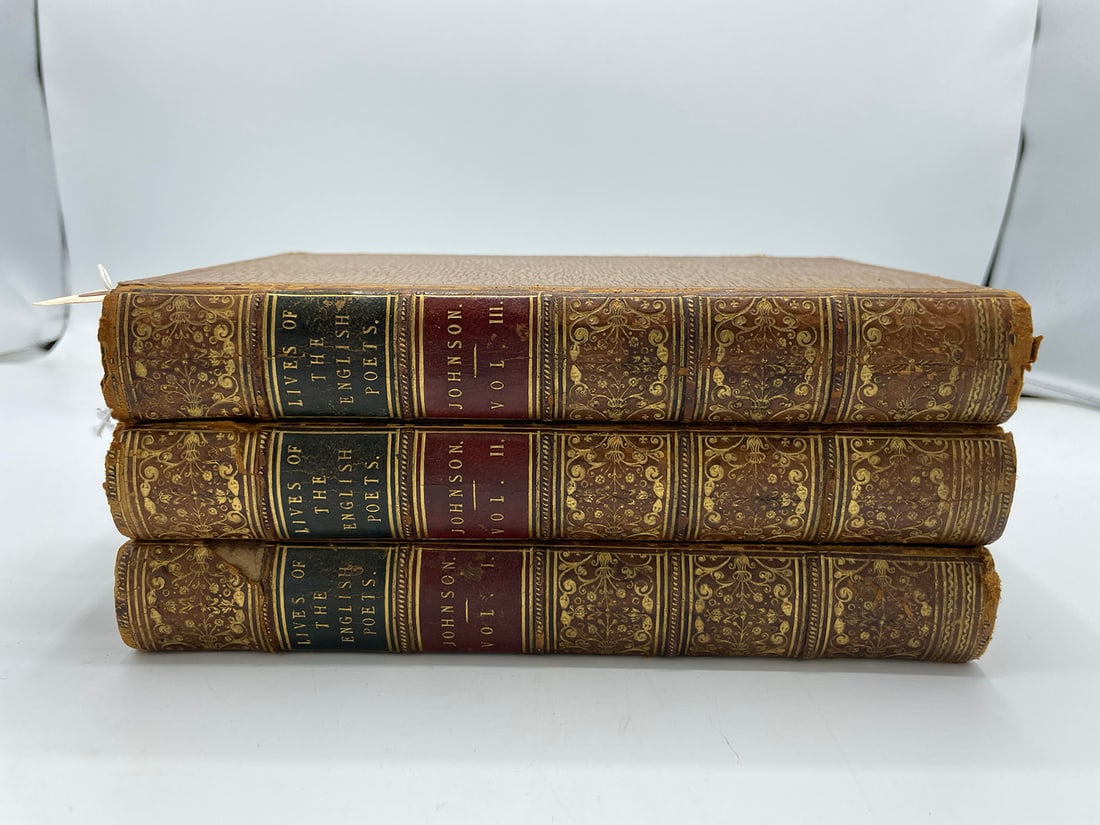 Lives of the English Poets  By Samuel Johnson [3 Volumes, Complete] (1 of 4)