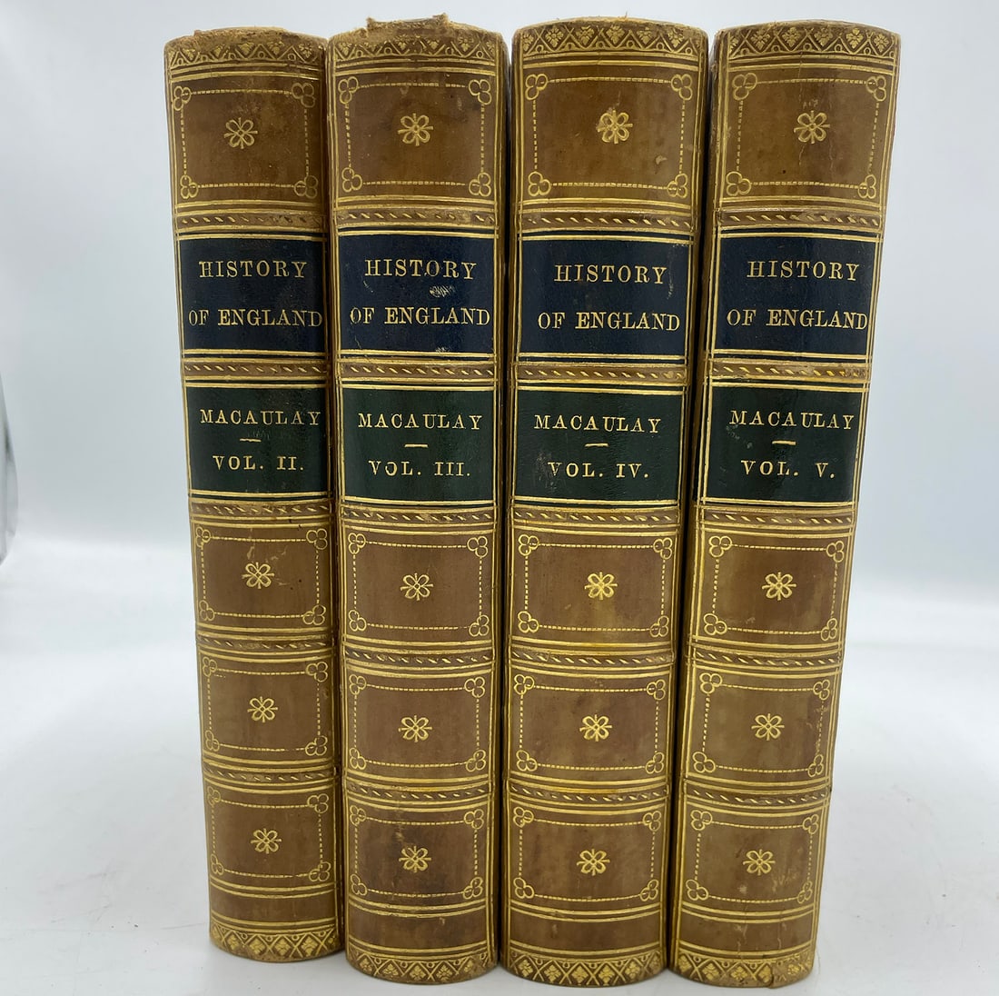 History of England By Lord Macaulay [Volumes 2-5, Volume 1 is missing] (1 of 4)