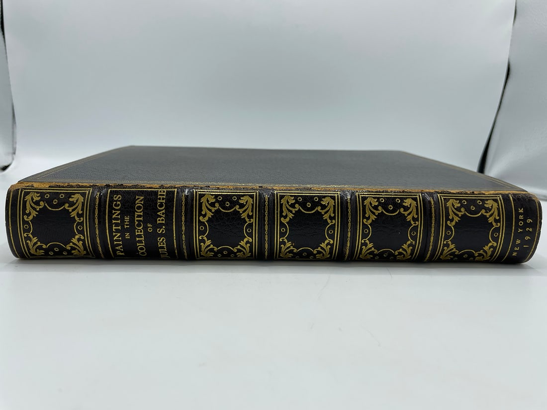 Paintings in the Collection of Jules S. Bache: A catalogue of paintings in the collection of Jules S. Bache. Privately printed, New York. 1929.