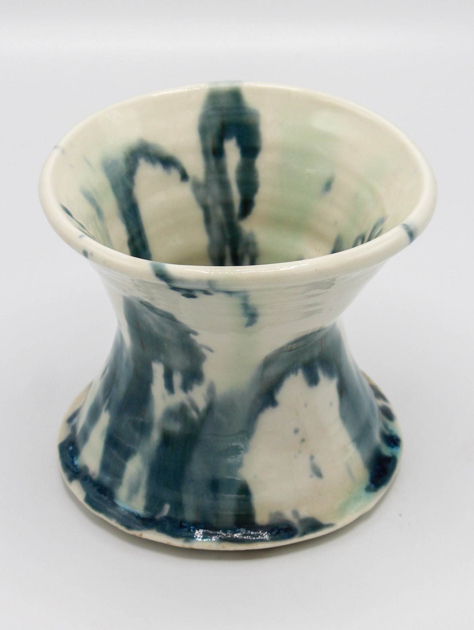 Studio Made Hyperboloid Shape Ceramic Vase (1 of 5)