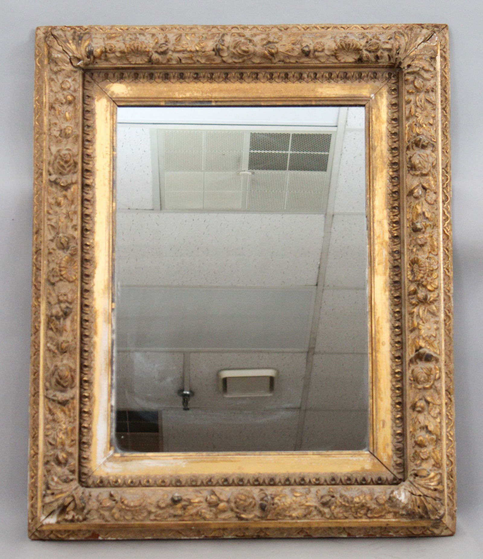 Vintage Ornate Gilded Frame Wall Mirror (1 of 5)