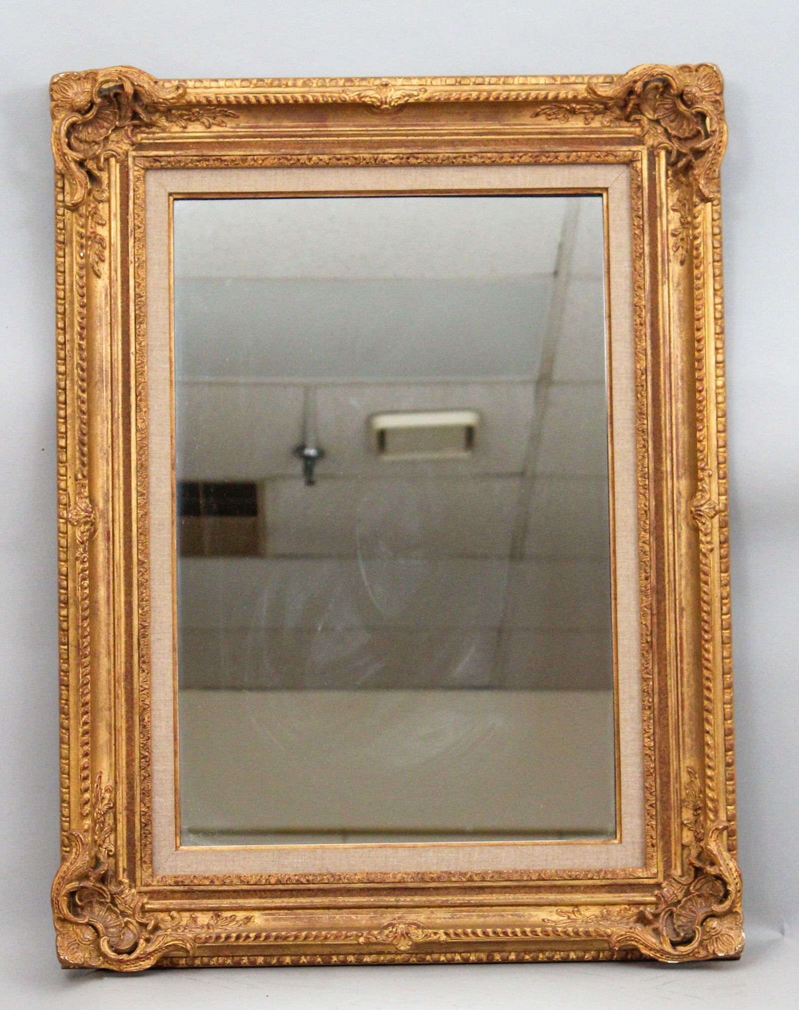 Vintage Gilded Frame Wall Mirror (1 of 4)