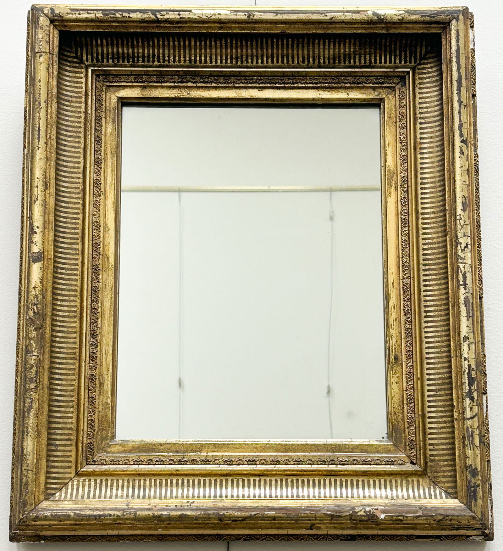 Vintage Ornate Gilded Frame Wall Mirror (1 of 6)