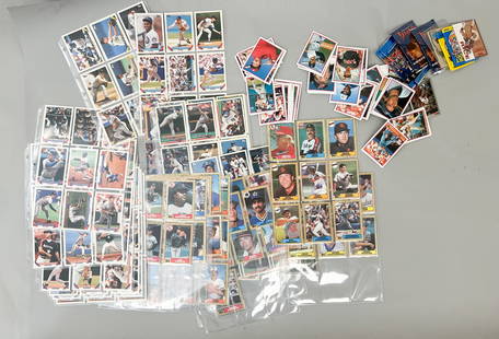 Vintage Baseball, Football and Basketball Cards, Wax Packs with Stars, Mike Garcia: Jerry Rice football, Topps 1988 Allstar set, 1992 Dracula wax packs, Desert strom packs, 1950 Bowman Mike Garcia baseball, over 180 Baseball Cards and 20 basketbal cards including Jason Williams, Anfe