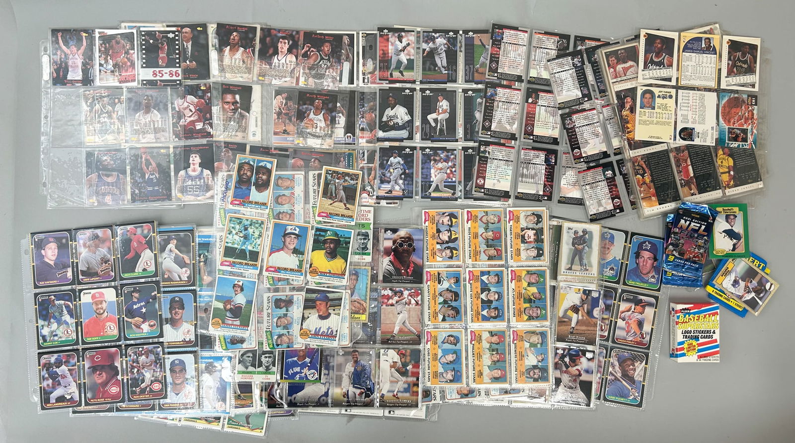 Large Vintage Baseball, Basketball and Football Cards Lot (1 of 7)