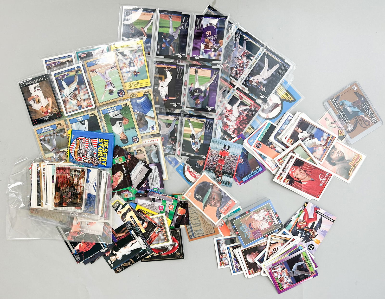 Vintage Basketball and Baseball Cards, Batman Cards, Nitro Wrestling (1 of 6)