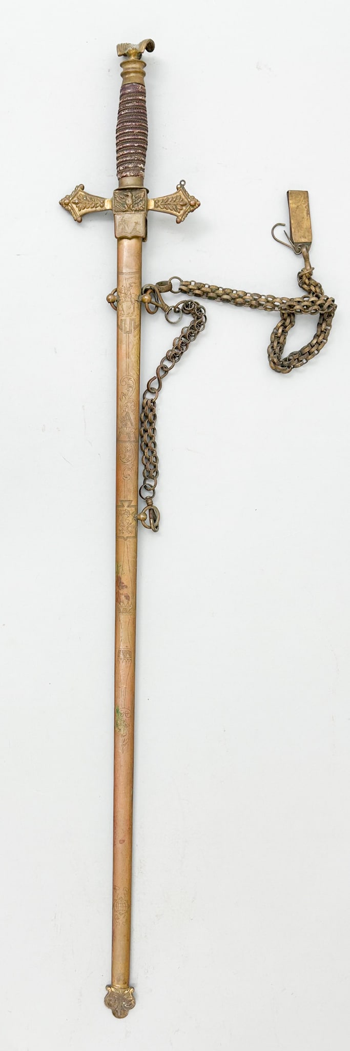 Knights of the Golden Eagle Sword with Scabbard (1 of 17)