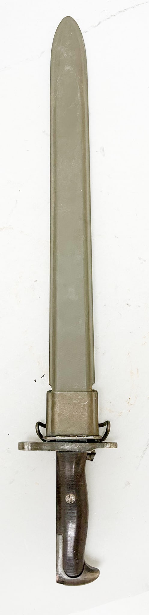 US M1 Garand 1942 Bayonet with scabbard Marked U.F.H US (1 of 5)