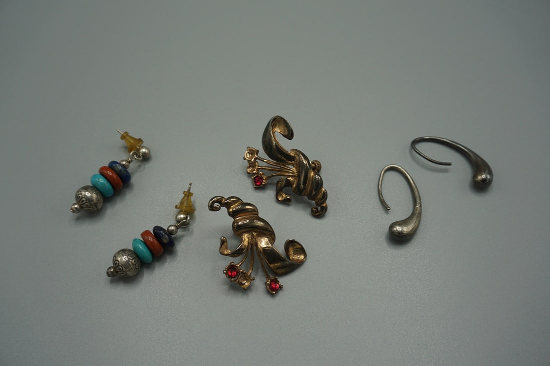 Lot of 3 - Sterling Silver Earrings (1 of 3)