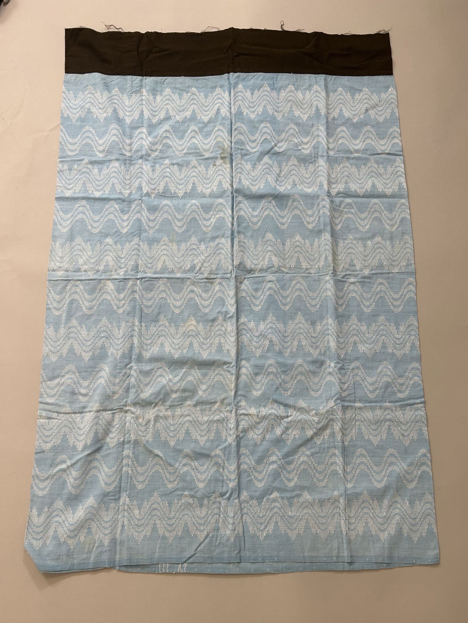 Burma/Myanmar, Woman Cotton "Longyi" Tubular Sarong: Burma/Myanmar, Woman Cotton "Longyi" Tubular Sarong, 43"l x 28"w Provenance: From the estate of Dr. Philip Gould , New York