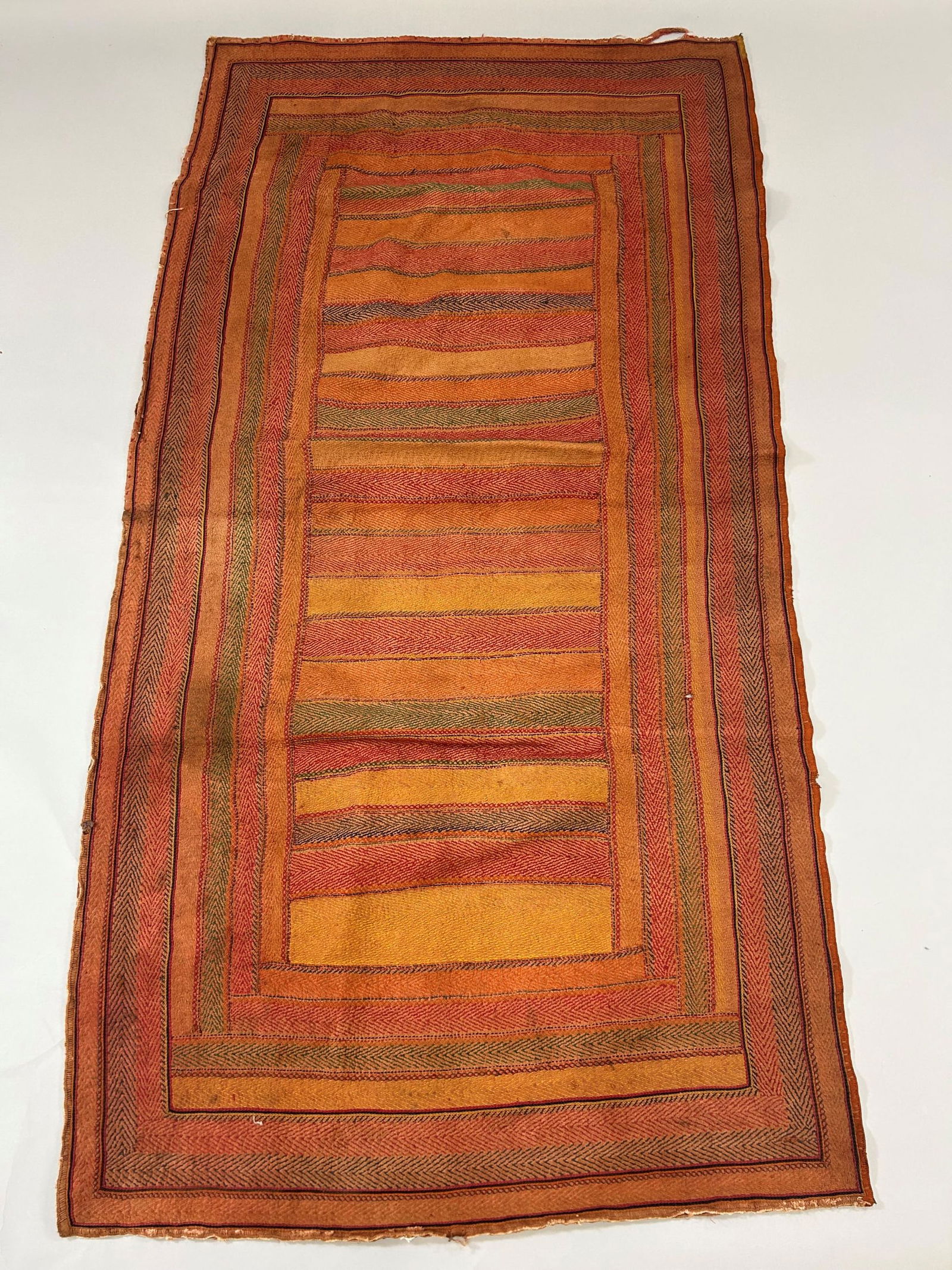 India, Kantha, Embroidered Cotton Blanket (1 of 9)