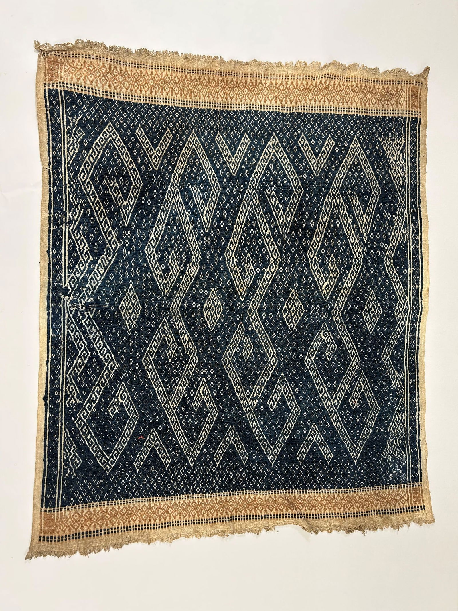 Indonesia, Sumatra, Lampung Embroidery Cotton Textile (1 of 8)