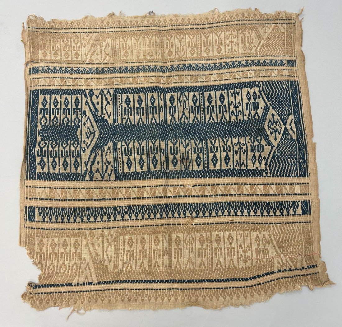 Indonesia, Sumatra, Lampung Embroidery Cotton Textile (1 of 6)