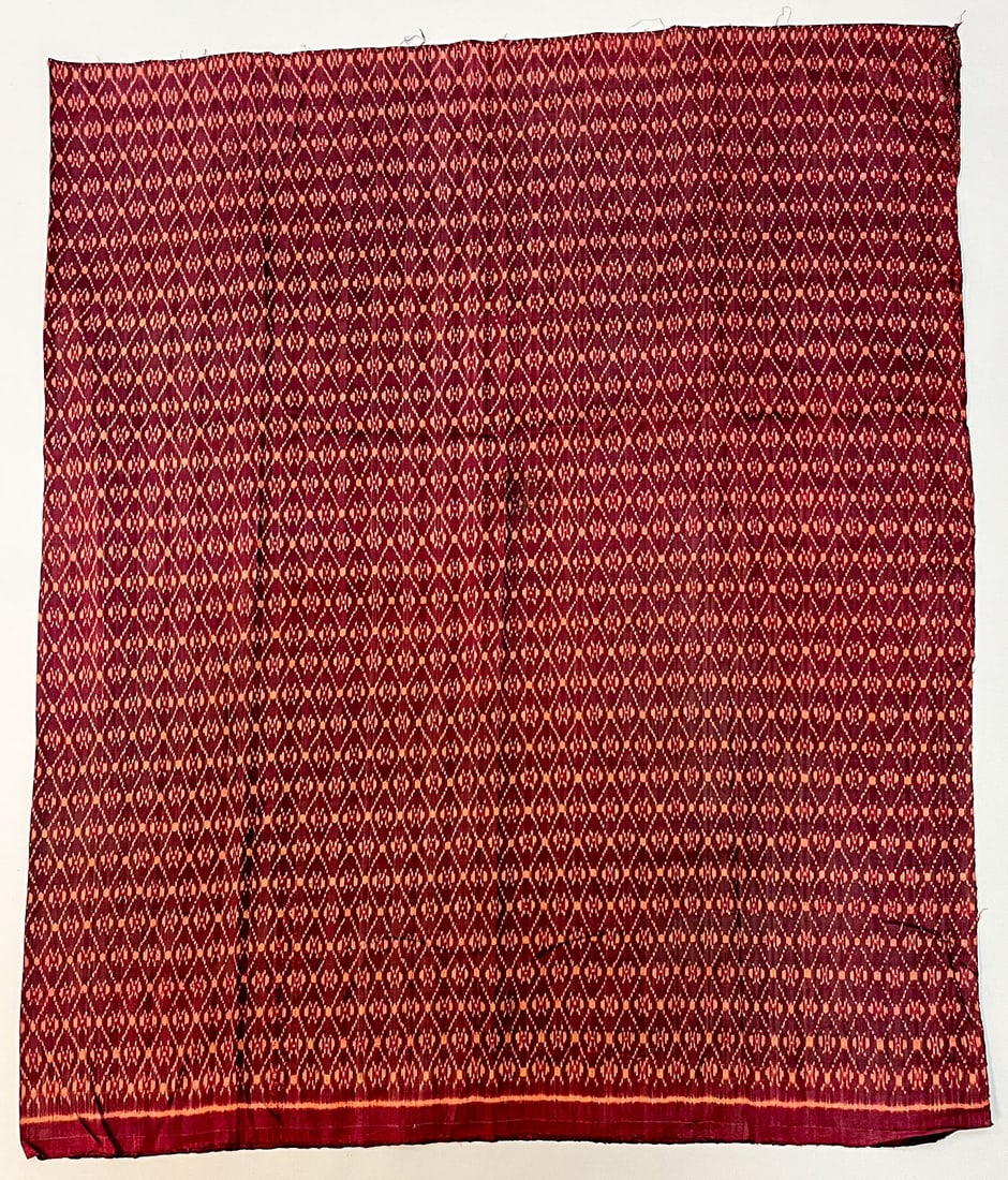 Khmer, Cambodia, Vintage Woven Silk Textile (1 of 3)