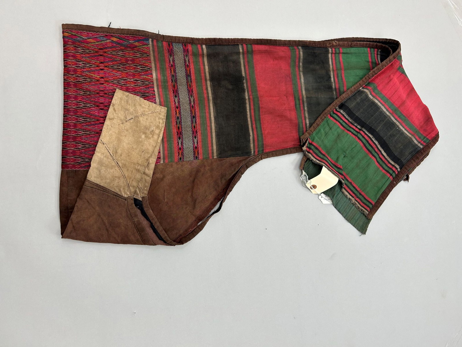 South China, Guizhou, Embroidered Cotton Baby Carrier: South China, Guizhou, embroidered cotton baby carrier, 48"l x 70"w Provenance: From the estate of Dr. Philip Gould , New York