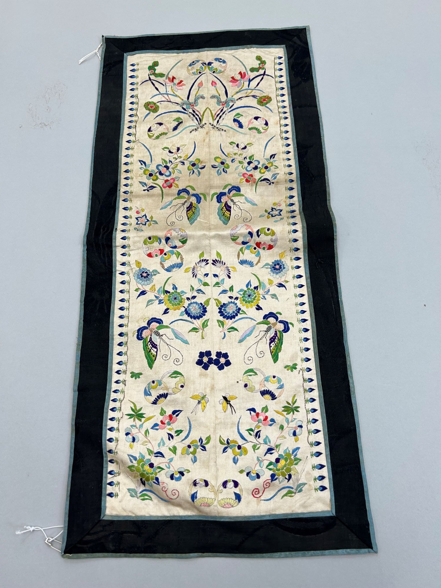 China, Embroidered Silk Panel (1 of 11)